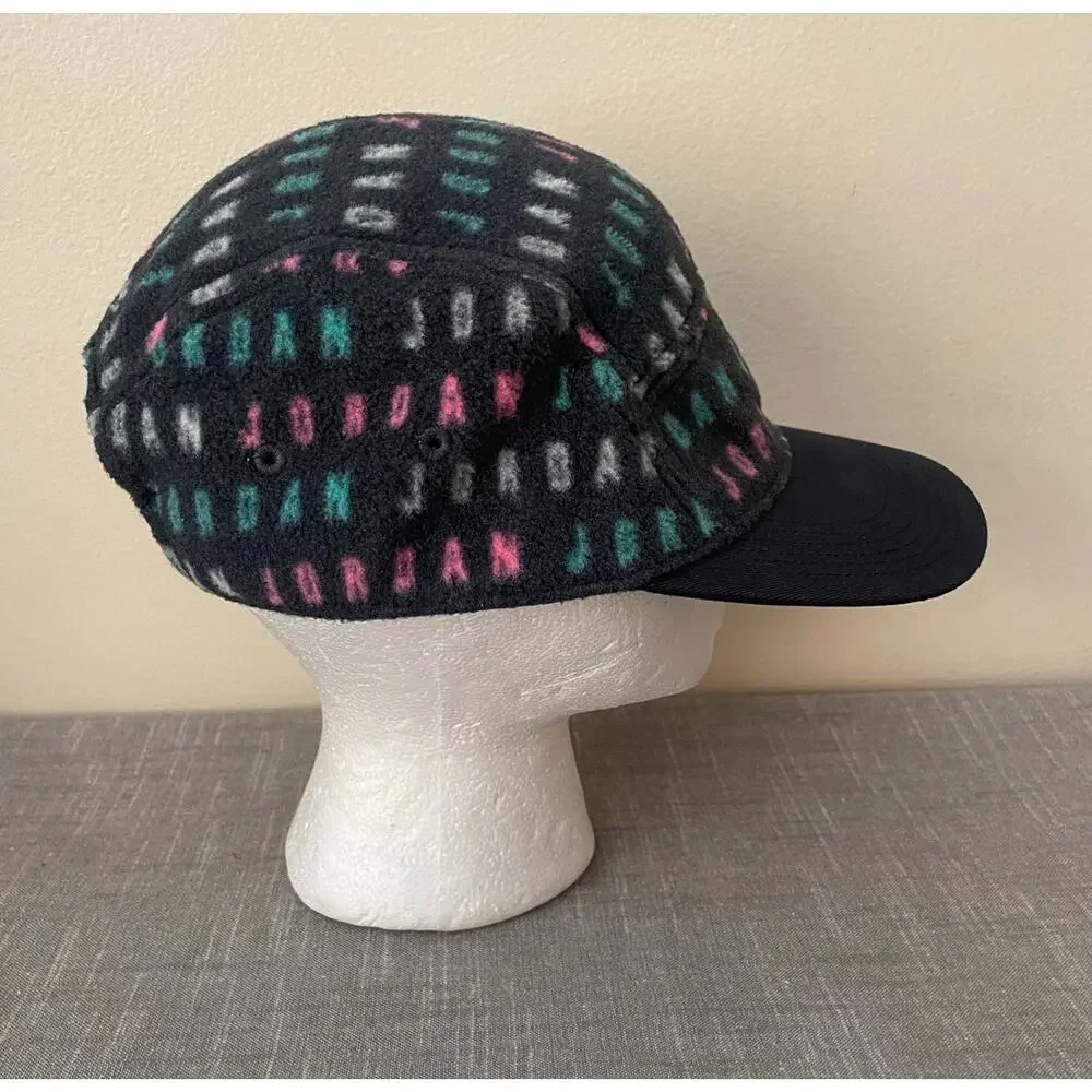 Jordan Sport DNA AW84 Unisex OS Black Fleece 5 Panel Cap
